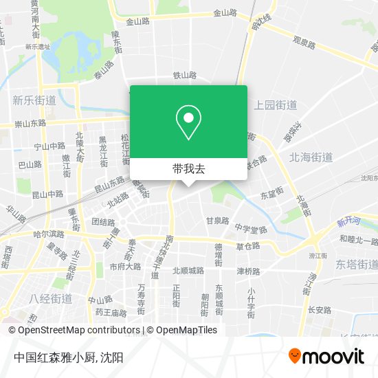中国红森雅小厨地图