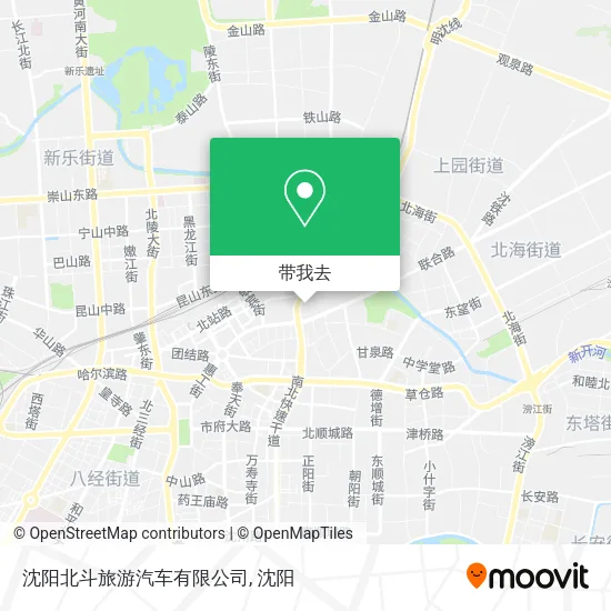 沈阳北斗旅游汽车有限公司地图