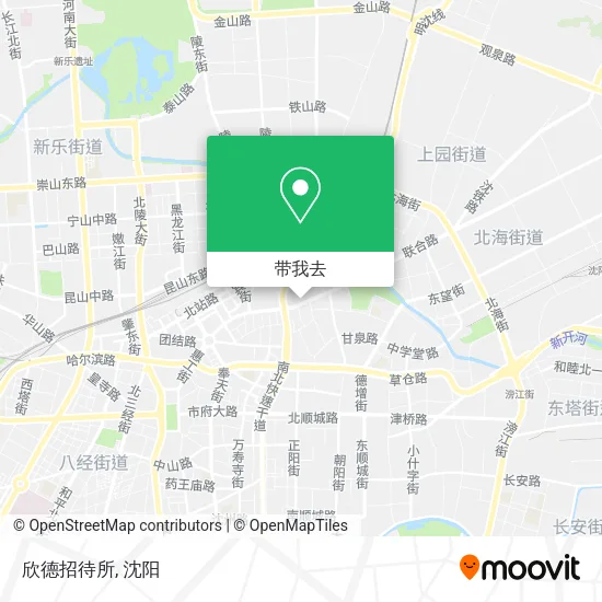 欣德招待所地图