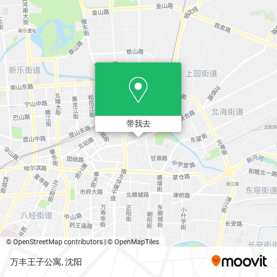 万丰王子公寓地图