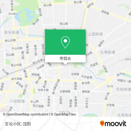 言论小区地图
