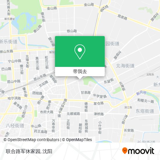 联合路军休家园地图