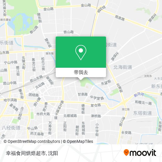 幸福食间烘焙超市地图