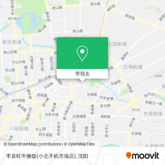 李喜旺牛腩饭(小北手机市场店)地图