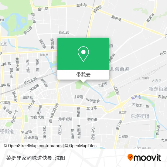菜挺硬家的味道快餐地图