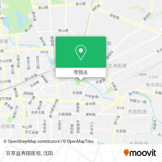 百草益寿国医馆地图
