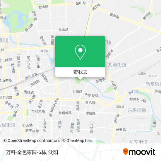 万科·金色家园-6栋地图