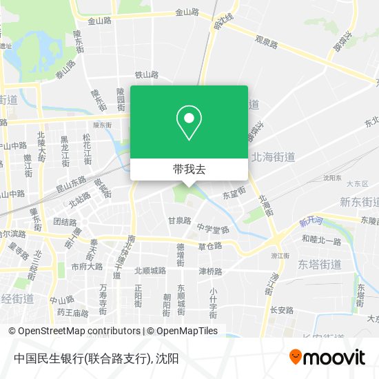 中国民生银行(联合路支行)地图