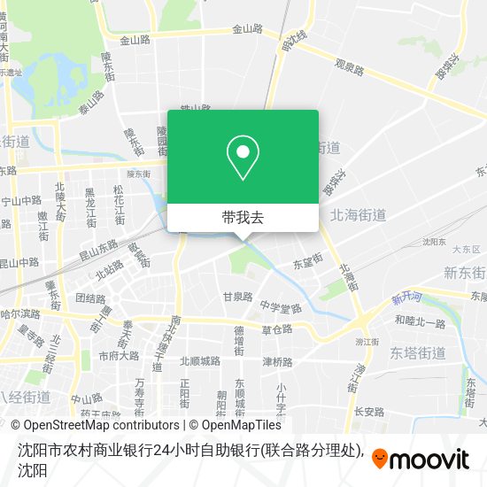 沈阳市农村商业银行24小时自助银行(联合路分理处)地图