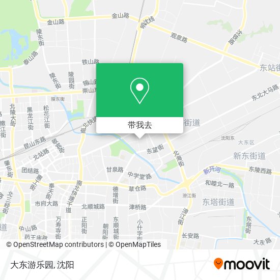 大东游乐园地图
