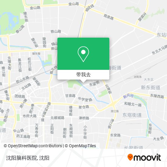 沈阳脑科医院地图