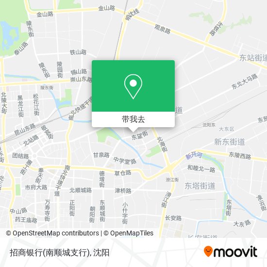 招商银行(南顺城支行)地图