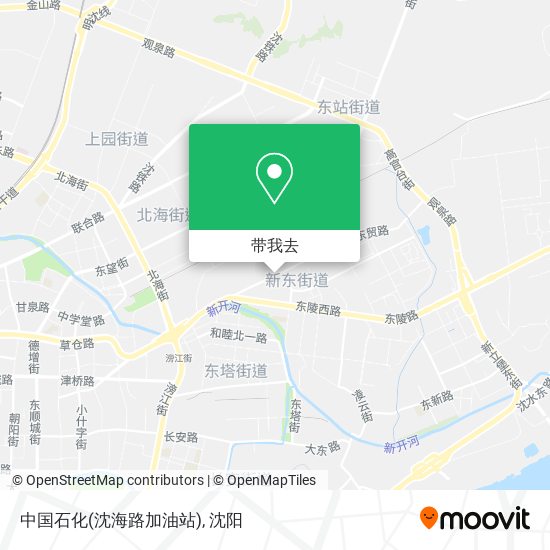 中国石化(沈海路加油站)地图