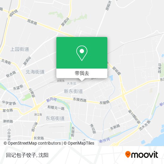 回记包子饺子地图