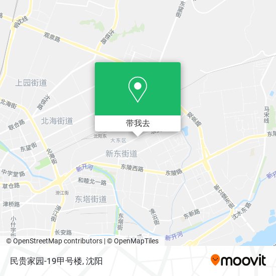 民贵家园-19甲号楼地图