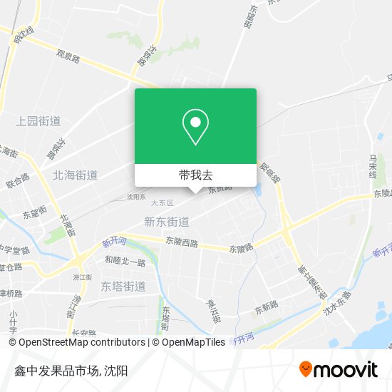鑫中发果品市场地图