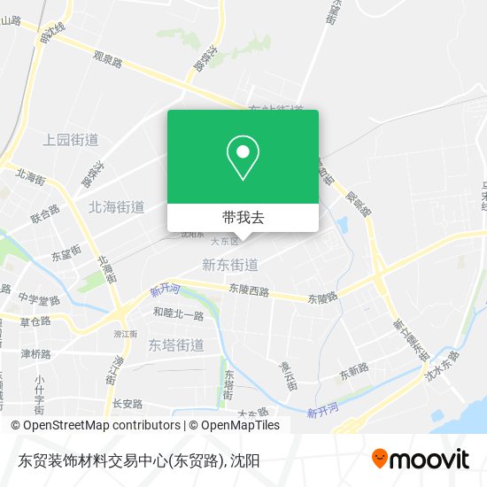 东贸装饰材料交易中心(东贸路)地图