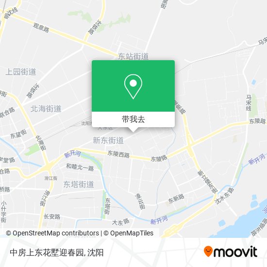 中房上东花墅迎春园地图