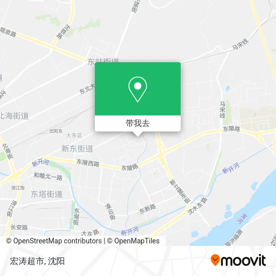 宏涛超市地图