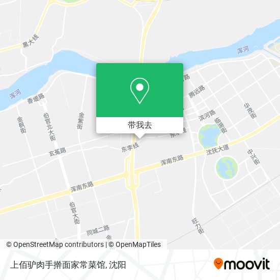 上佰驴肉手擀面家常菜馆地图
