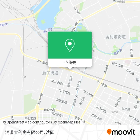 润谦大药房有限公司地图