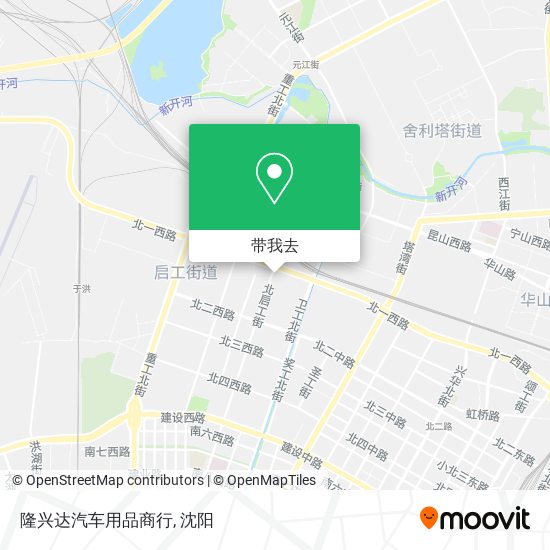 隆兴达汽车用品商行地图