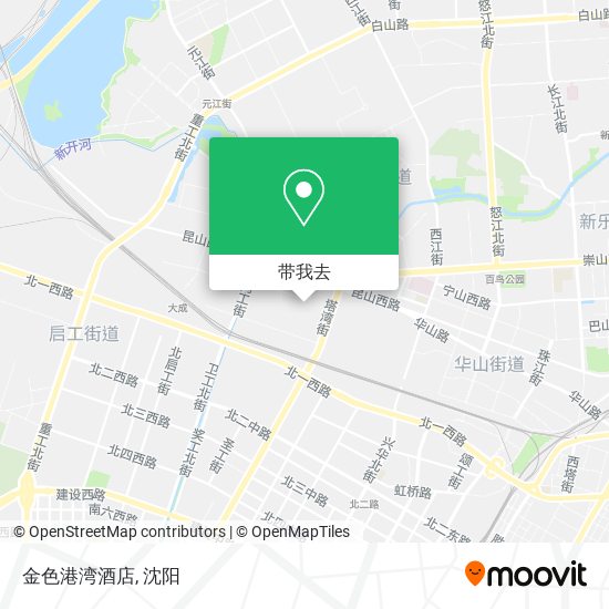 金色港湾酒店地图