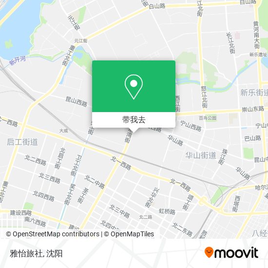 雅怡旅社地图