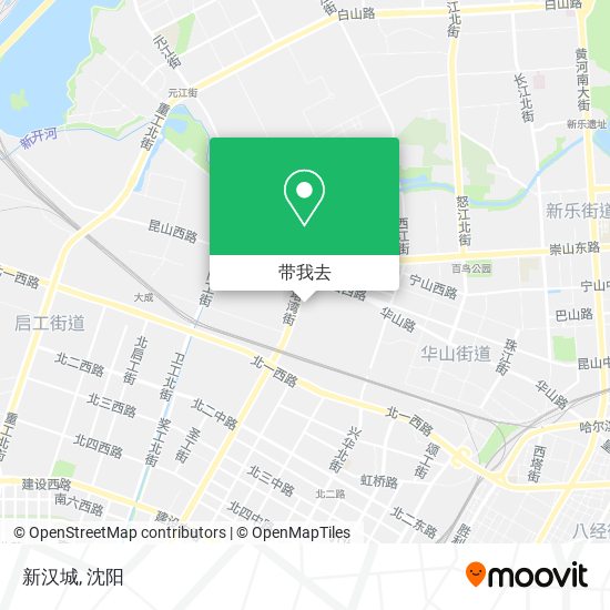 新汉城地图