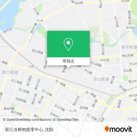 双汇冷鲜肉批零中心地图