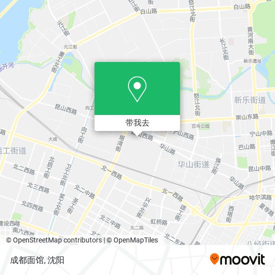 成都面馆地图