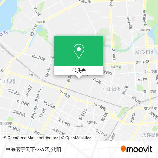 中海寰宇天下-G-A区地图