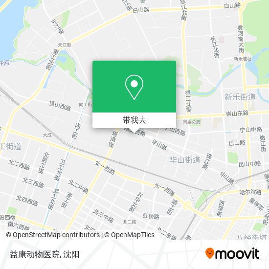 益康动物医院地图