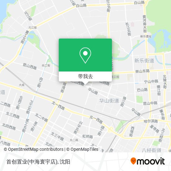 首创置业(中海寰宇店)地图