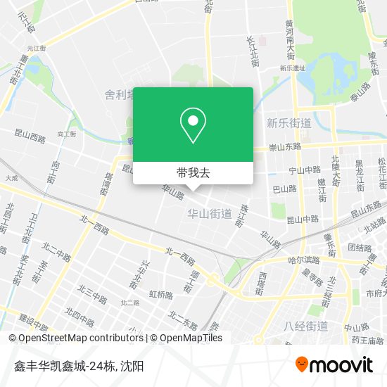 鑫丰华凯鑫城-24栋地图