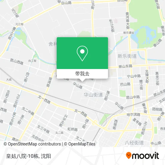皇姑八院-10栋地图