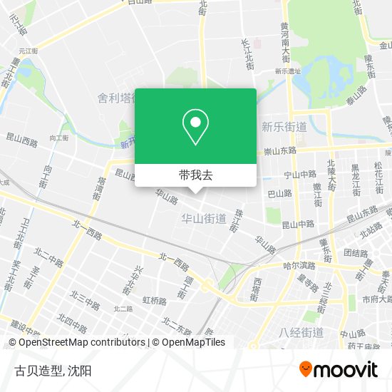 古贝造型地图