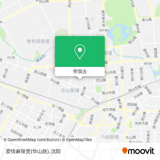 爱情麻辣烫(华山路)地图