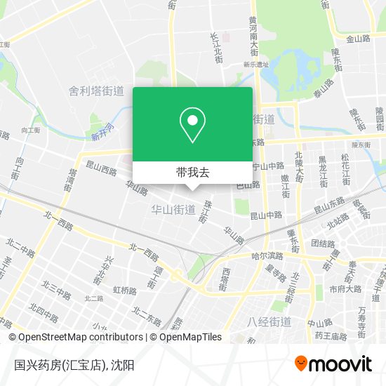 国兴药房(汇宝店)地图
