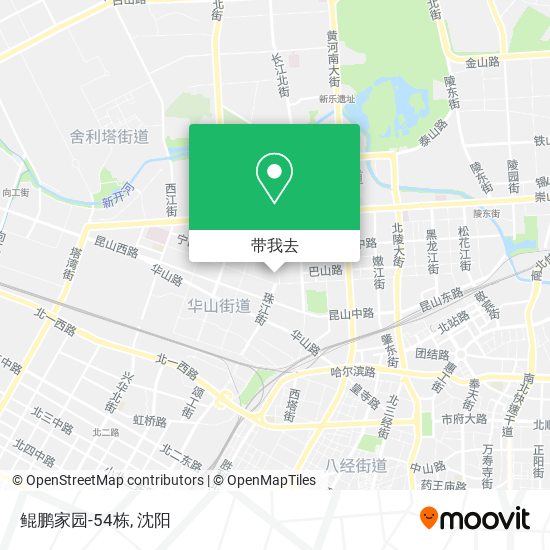 鲲鹏家园-54栋地图
