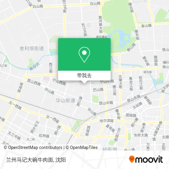 兰州马记大碗牛肉面地图