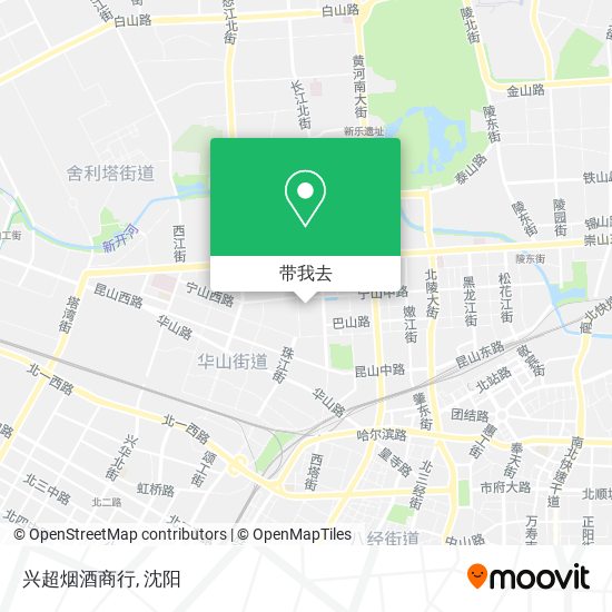 兴超烟酒商行地图