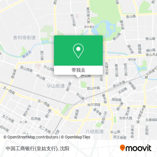 中国工商银行(皇姑支行)地图