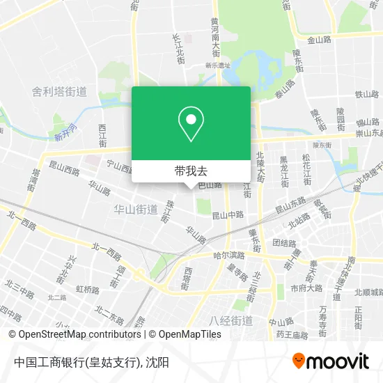 中国工商银行(皇姑支行)地图