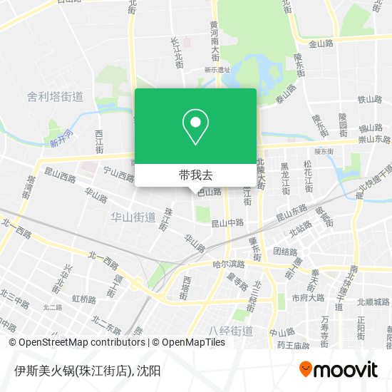 伊斯美火锅(珠江街店)地图