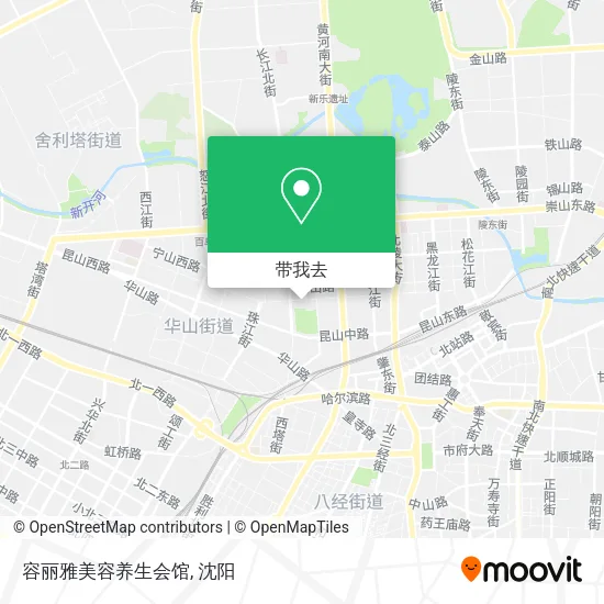 容丽雅美容养生会馆地图