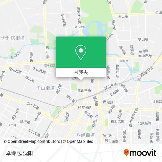 卓诗尼地图