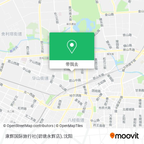 康辉国际旅行社(碧塘永辉店)地图