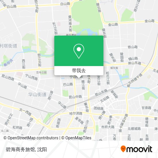 碧海商务旅馆地图