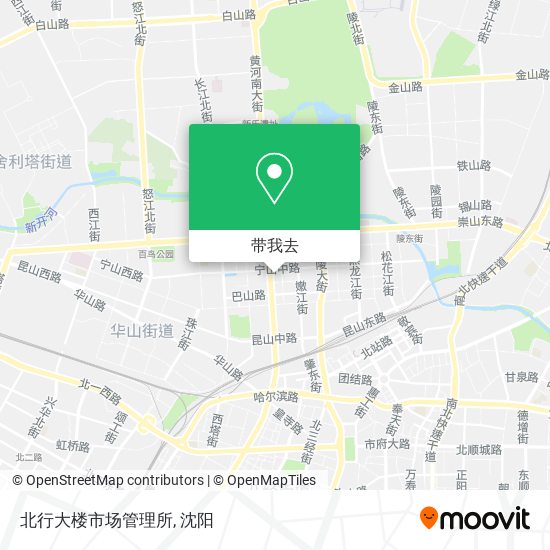 北行大楼市场管理所地图